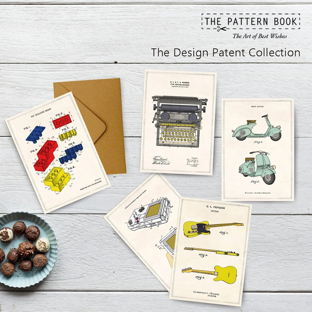 【THE PATTERN BOOK】パターンブック クラシックグリーティングカード