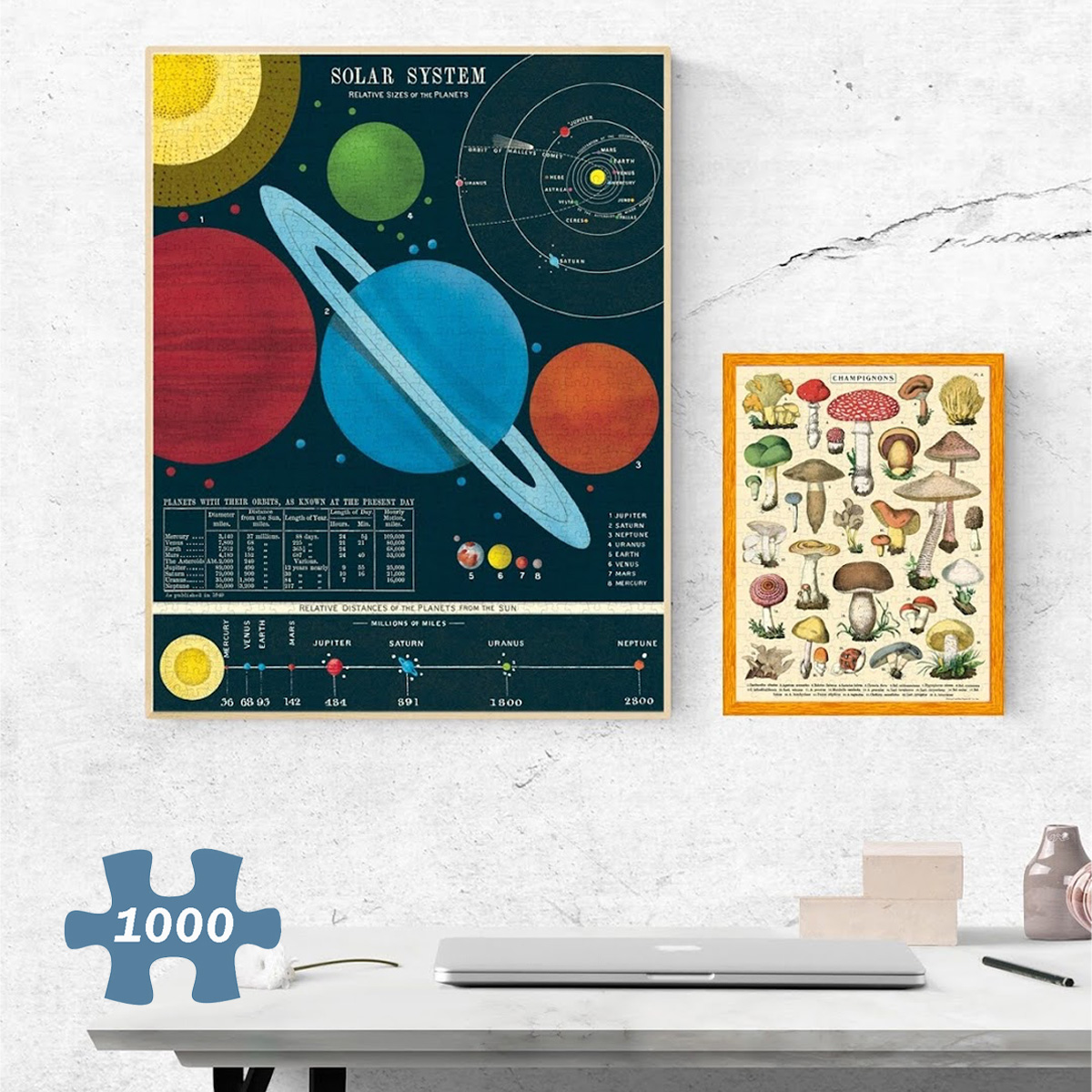 【CAVALLINI】カバリーニ ビンテージパズル 1000ピース