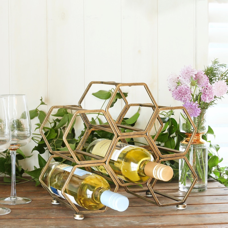 【DULTON】ダルトン HONEYCOMB WINE RACK ハニカムワインラック