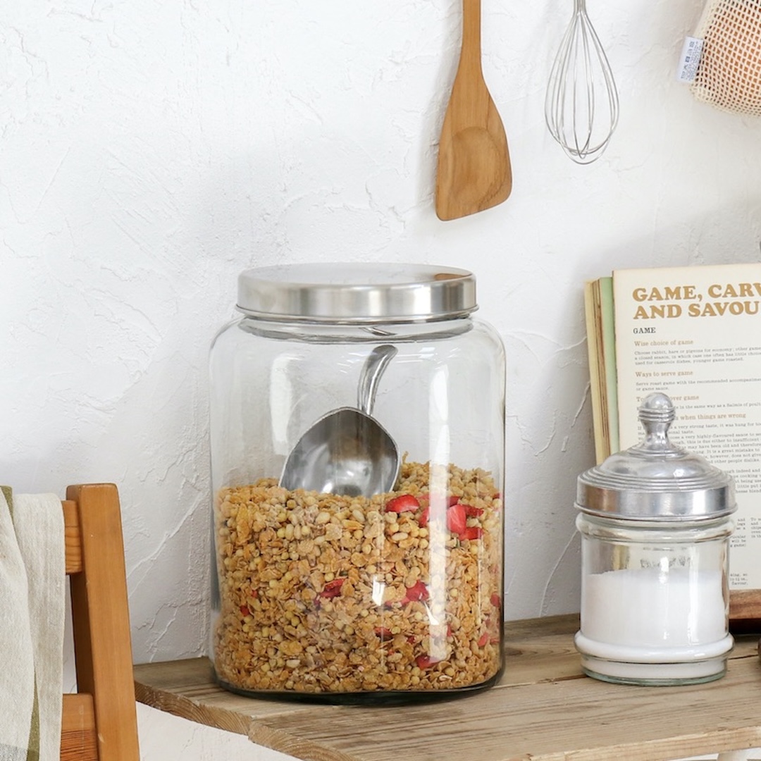 【DULTON】ダルトン JUMBO JAR ジャンボ ガラスジャー 保存瓶 食品保管 キッチン雑貨