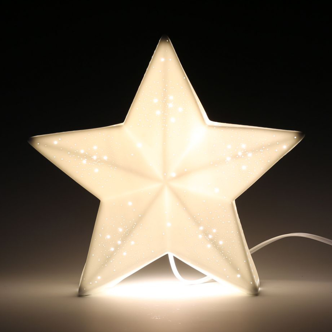 《予約：10月以降入荷》【DULTON】ダルトン クリスマス PORCELAIN STAR LIGHT ポーセリン ライト
