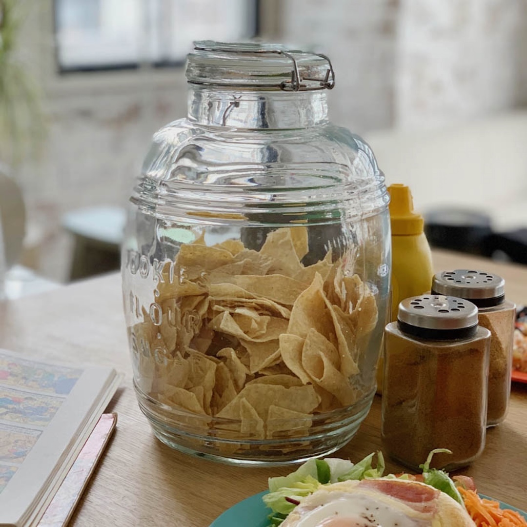 【DULTON】ダルトン AIRTIGHT JAR 密閉式ガラスジャー 保存瓶 食品保管 キッチン雑貨