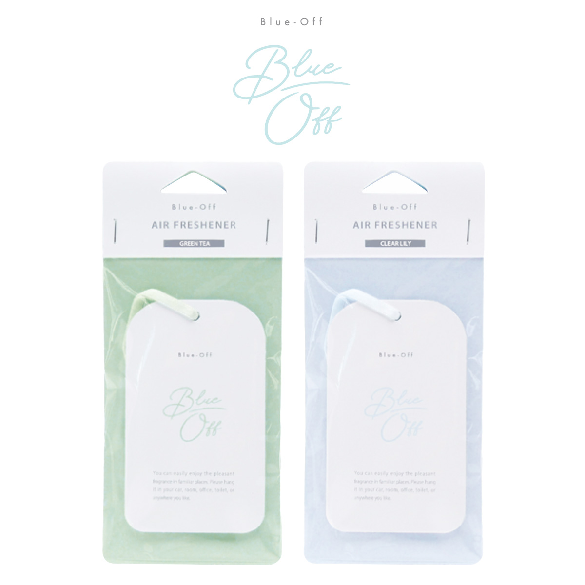 【BLUE OFF】ブルーオフ エアーフレッシュナー