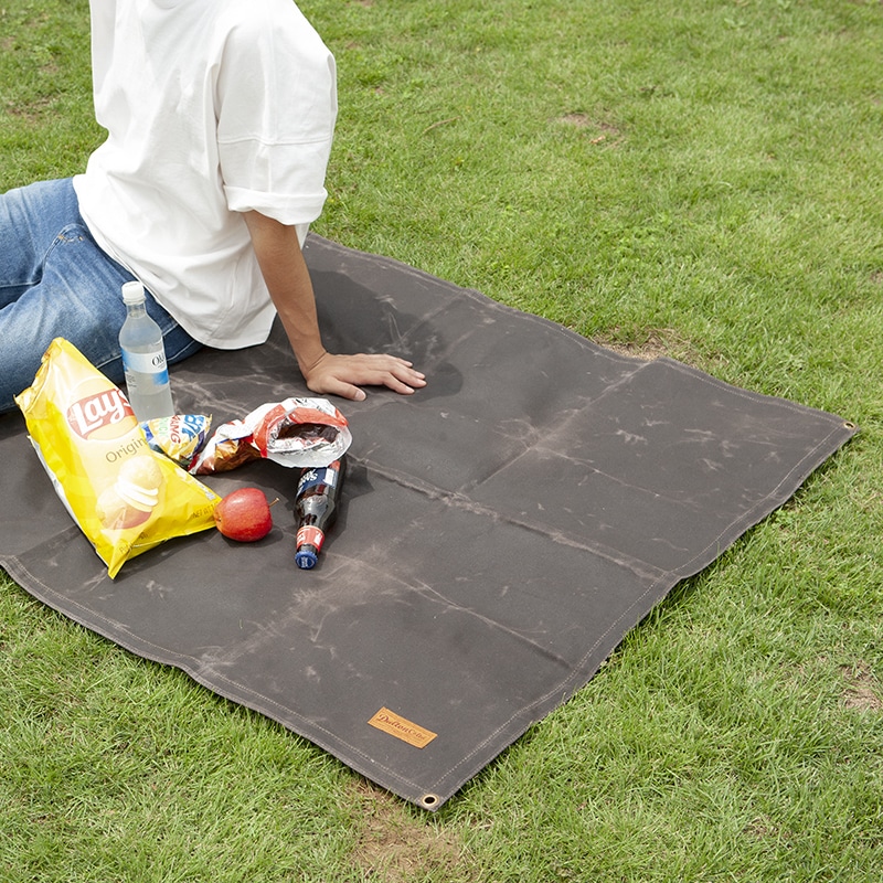 【DULTON】ダルトン WAX CANVAS FIELD CLOTH ワックス キャンバス フィールドクロス レジャーシート アウトドア キャンプ
