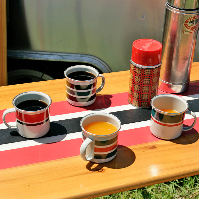 【DULTON】ダルトン SS RIM ENAMELED MUG ホーローマグカップ コップ レトロ アウトドアやキャンプにも
