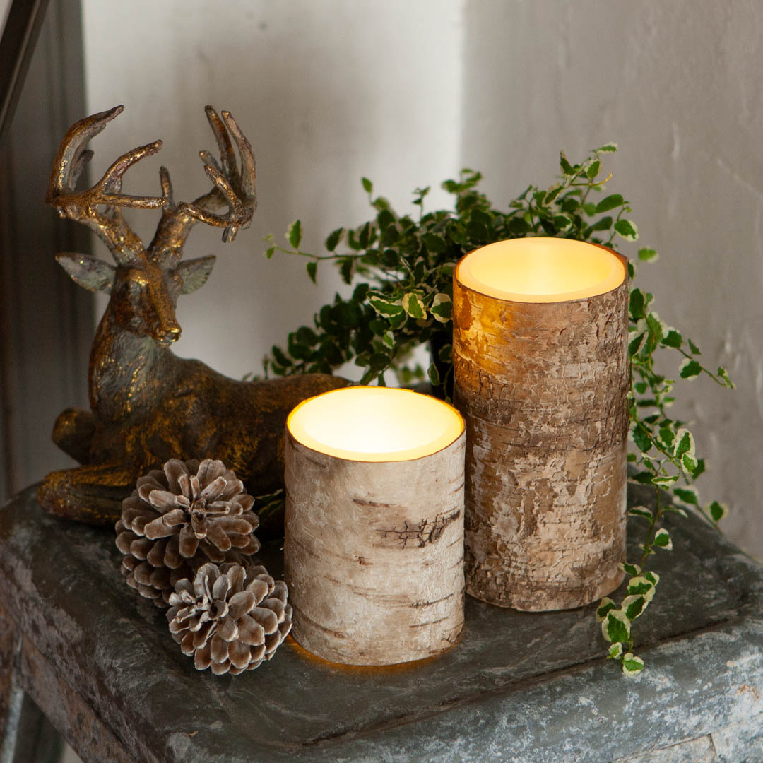 【DULTON】ダルトン BIRCHWOOD LED CANDLE バーチウッド LEDキャンドル 白樺 照明 インテリア