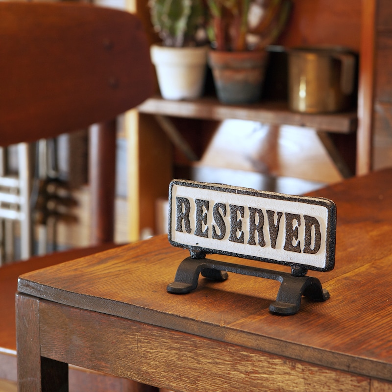 【DULTON】ダルトン REVERSIBLE SIGN STAND リバーシブル サインスタンド 店舗用品 レジ