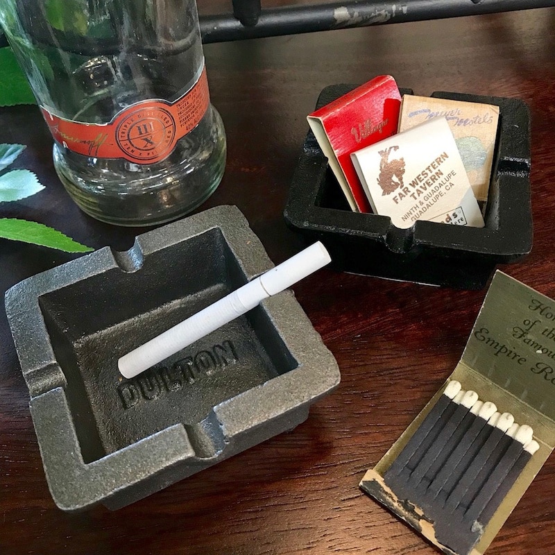 【DULTON】ダルトン IRON ASHTRAY アイアン アッシュトレイ 灰皿 小物置き トレー