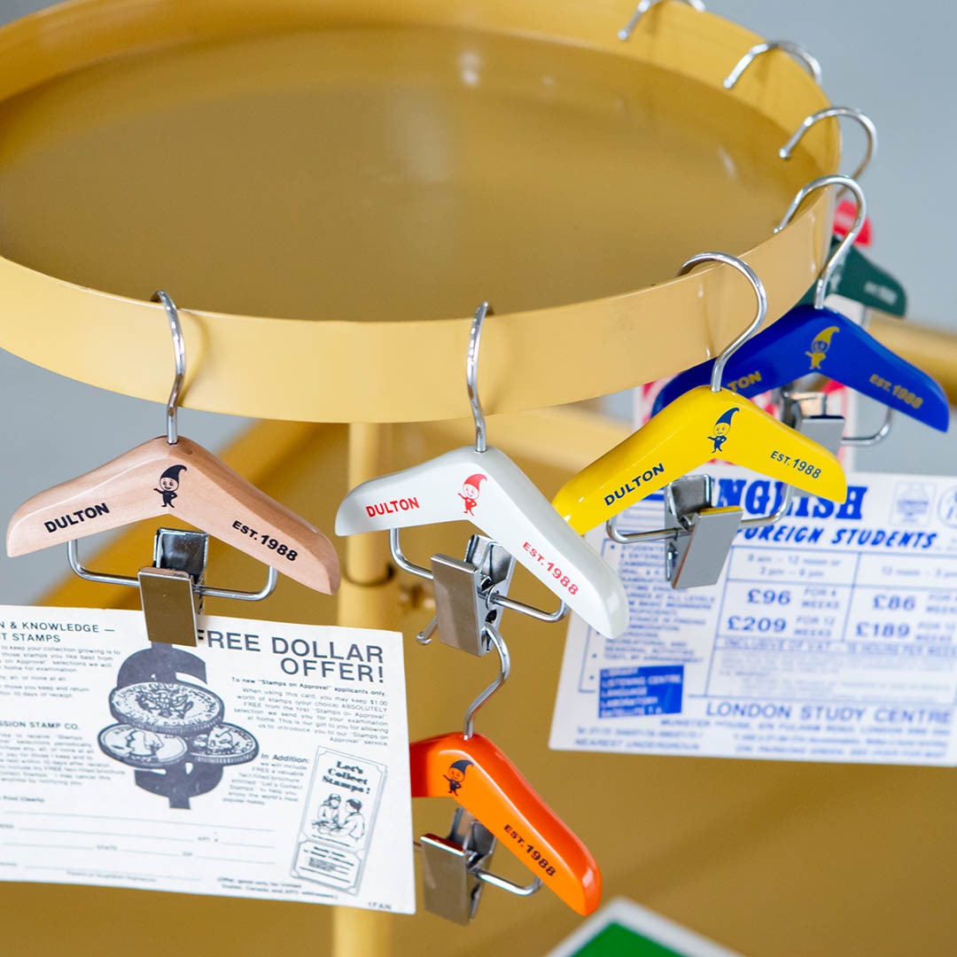 MEMONGER 2 メモンガー2 クリップ付き木製ハンガー ミニサイズ