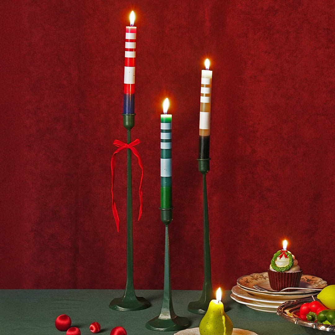 【クリスマス】IRON CANDLE HOLDER DIAMOND アイアン キャンドルホルダー ダイヤモンド