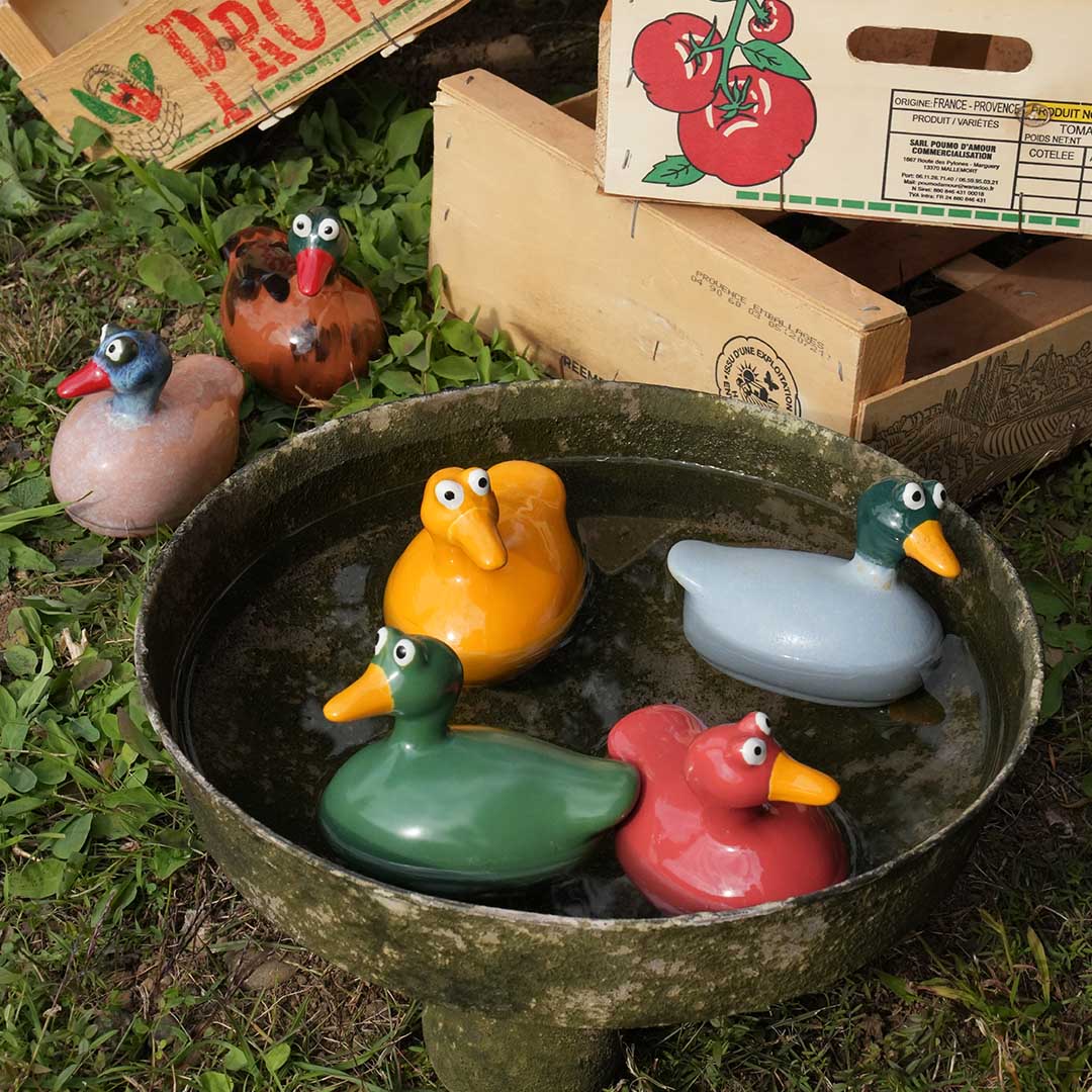 FLOATING DUCK フローティング ダック アヒル 鳥 オブジェ インテリア 置物