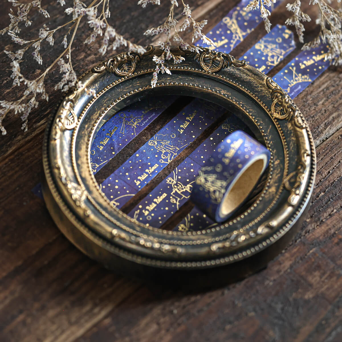 【ROKKAKU×Le Petit Prince】星の王子さま マスキングテープ 箔押し