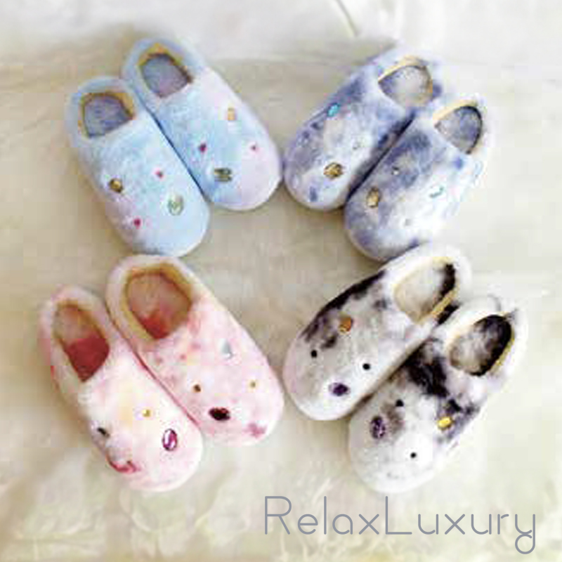 【DUAL STYLE】RelaxLuxury ルームシューズ スリッパ キャンディカラー&シックカラー 厚底タイプ