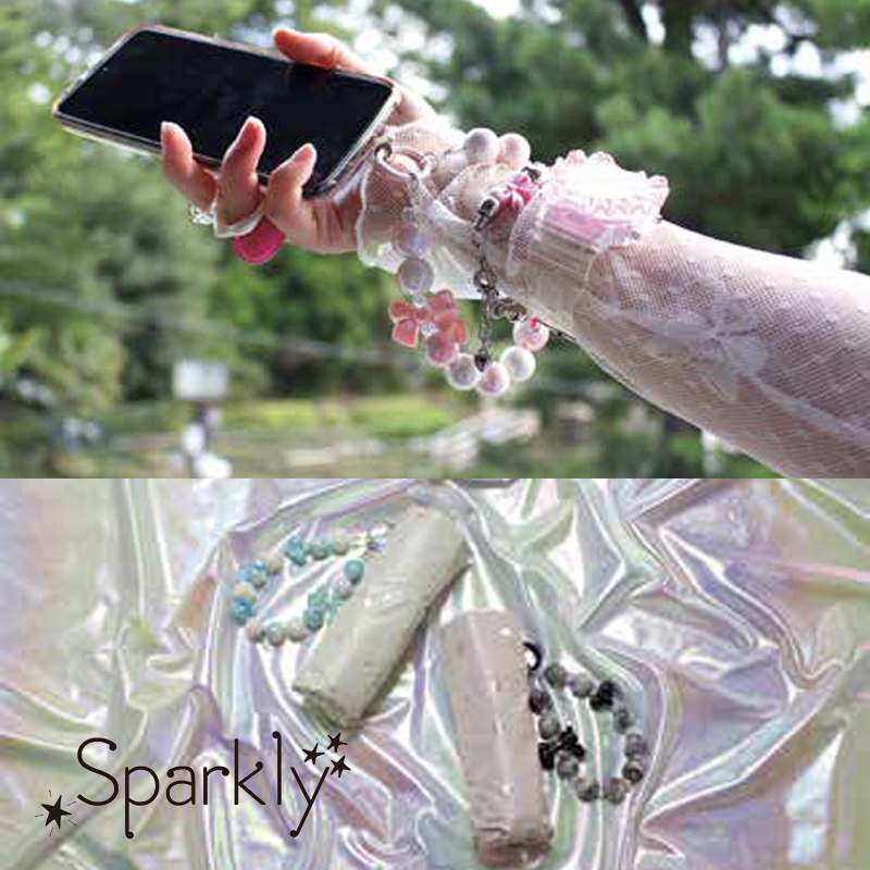 【DUAL STYLE】Sparkly ハンドストラップ アクセサリー