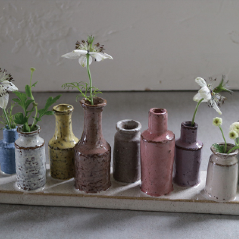 【Global Arrow】welms. Arrange Pot Vase 6&9 一輪挿し フラワーベース 花瓶