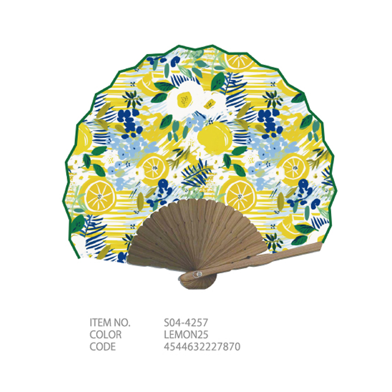 扇子 シルク 蝶々 柄 ネイビー お土産に 人気 hand fan folding