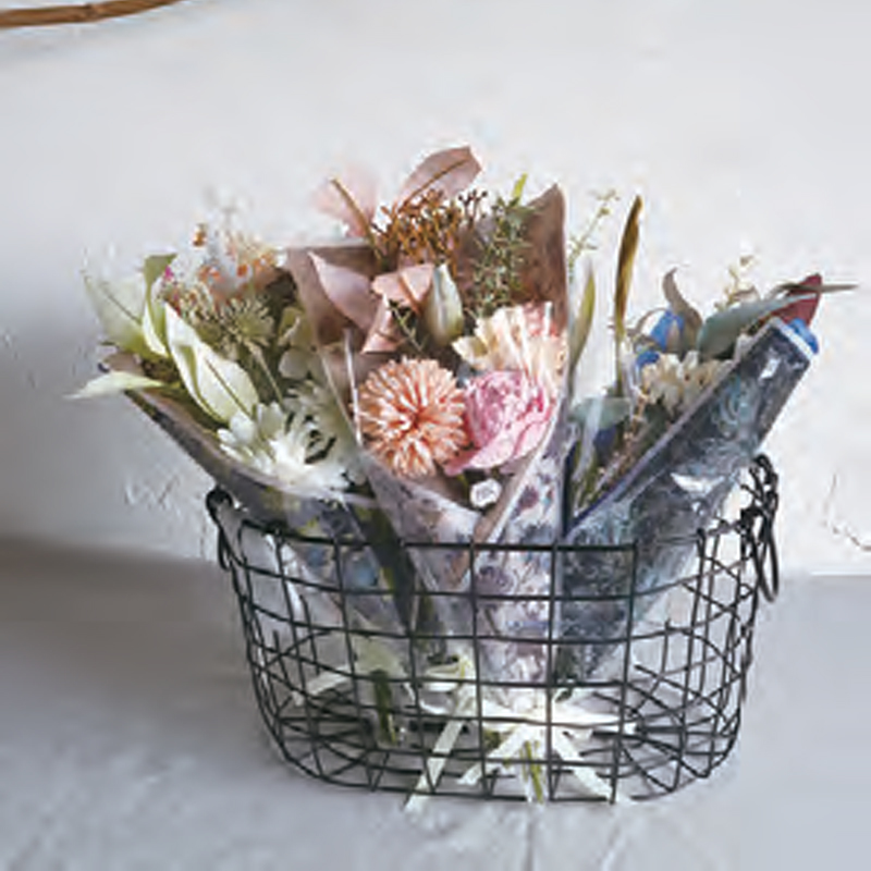 【Global Arrow】BRESKORD Flower Bouquet＆Fragrance Paper フラワーブーケ&フレグランスペーパー 造花