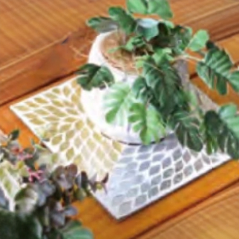 ルミエールブリエ ガラスプレート モザイクガラス インテリア小物 DIY素材