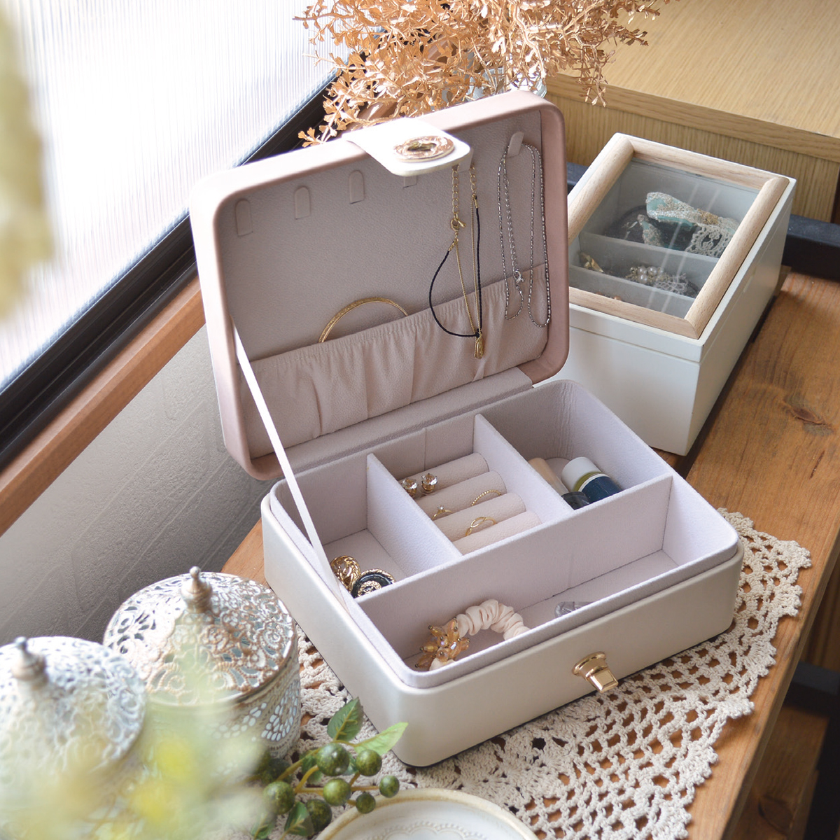 リトス ジュエリーボックス  アクセサリーボックス 小物入れ