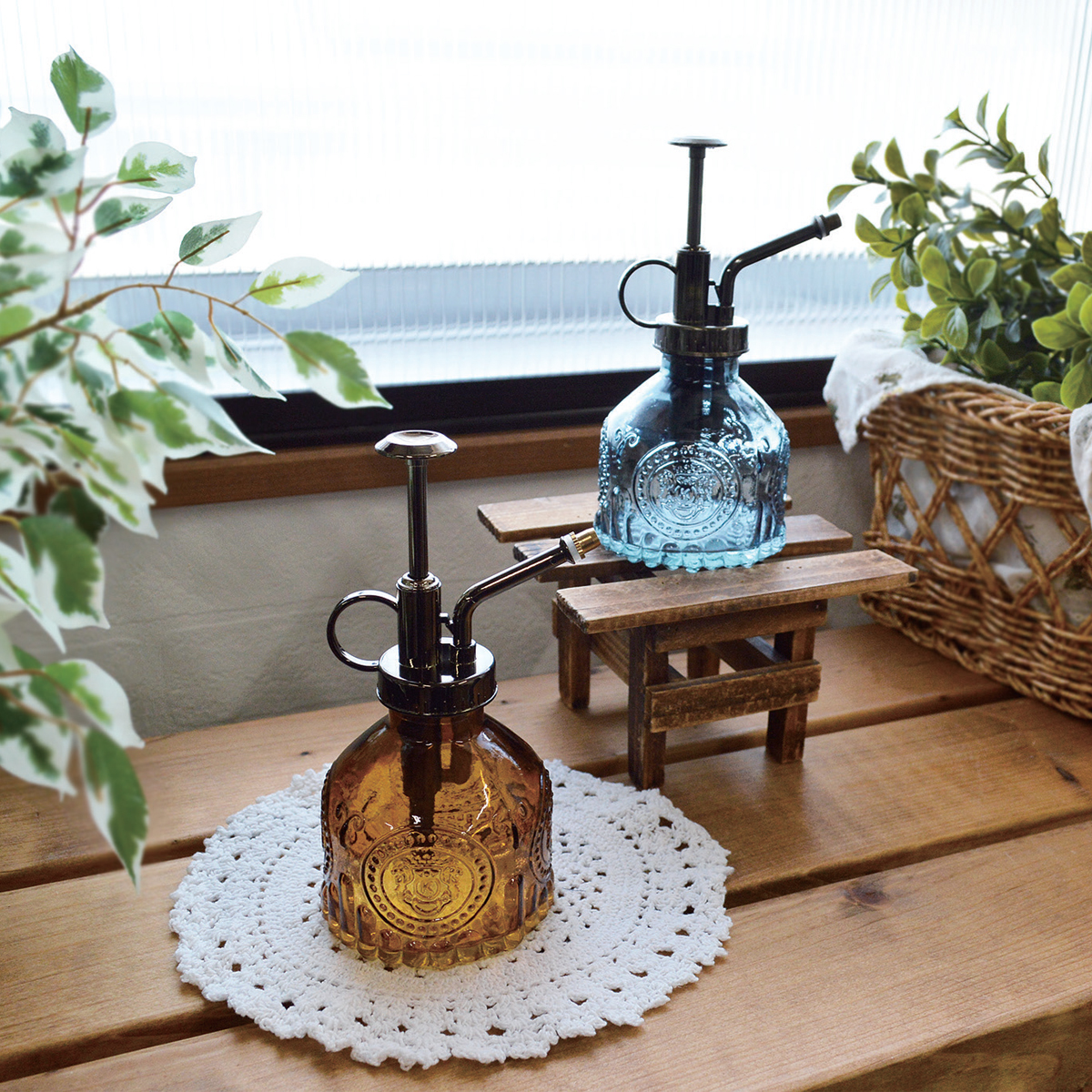 ガラススプレイヤー ロイヤル クロス スプレー容器 ガーデニング