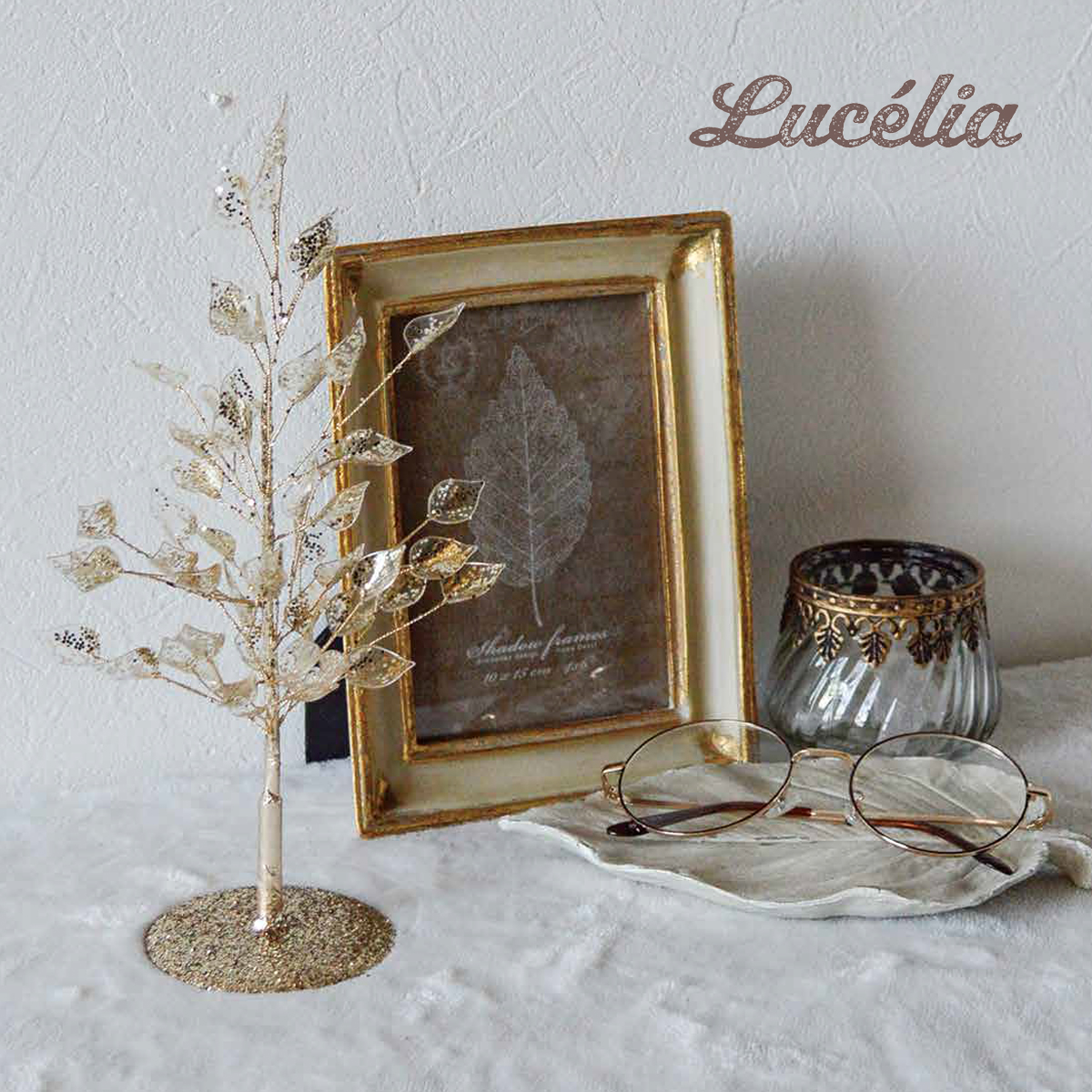 《予約:10月中旬入荷》ルセリア クリスタルツリー 25cm