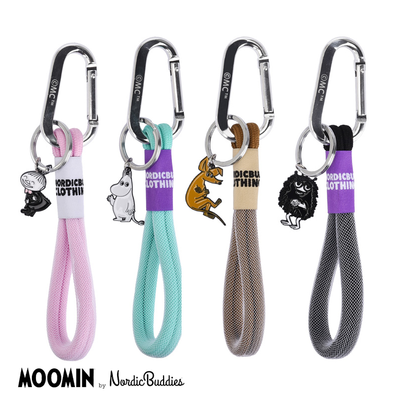 【NordicBuddies】ノルディックバディズ ムーミン ロープキーホルダー ストラップ MOOMIN