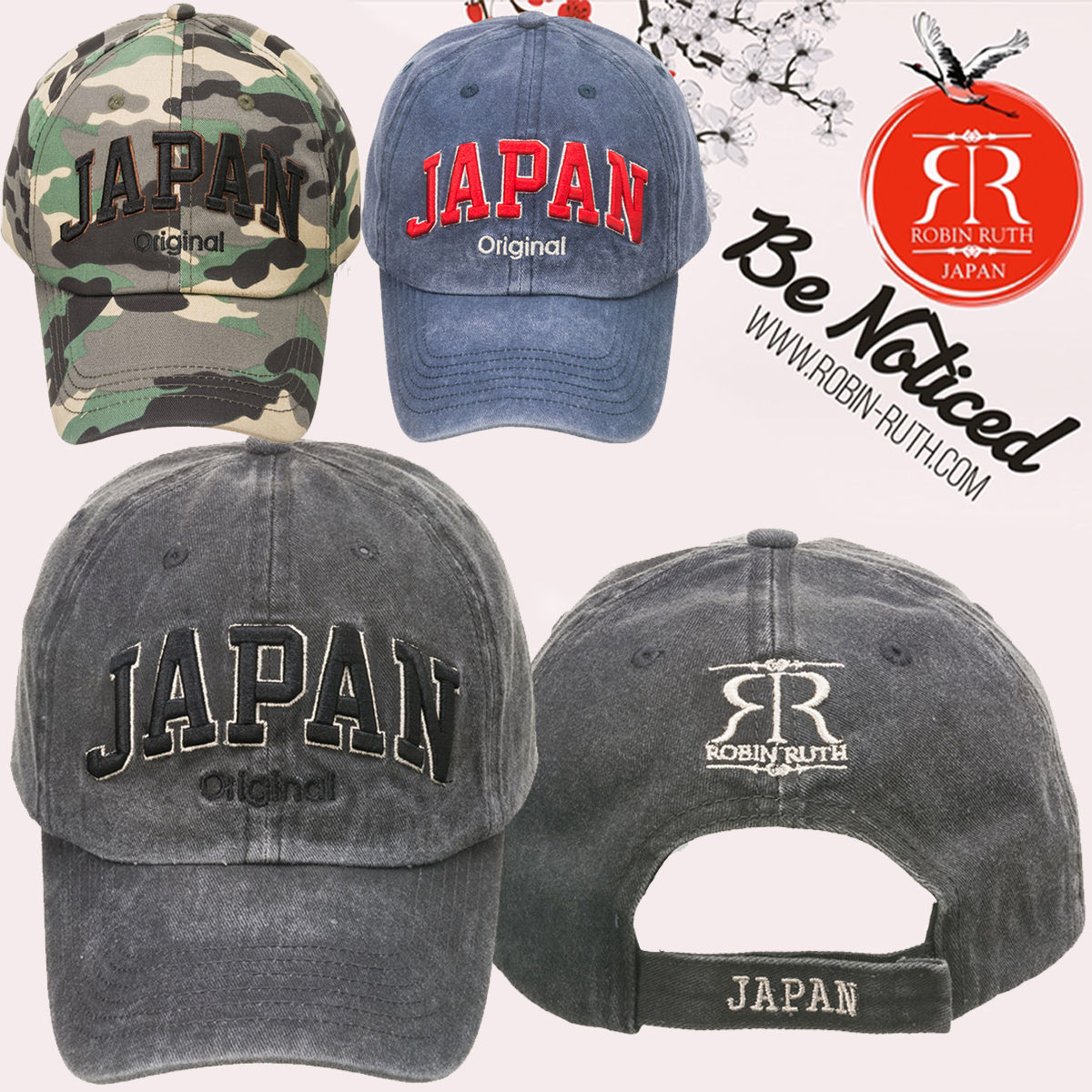 【Robin Ruth】ロビン・ルス JAPAN CAP(レギュラー) 帽子 キャップ