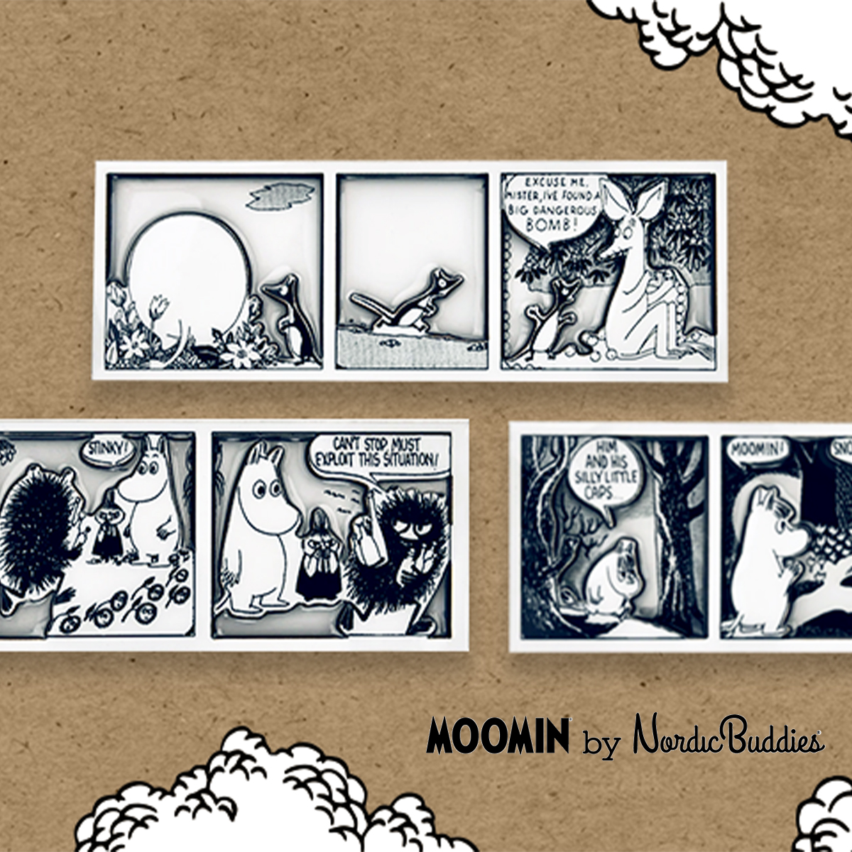 【NordicBuddies】ノルディックバディズ ムーミンシリーズ マグネット