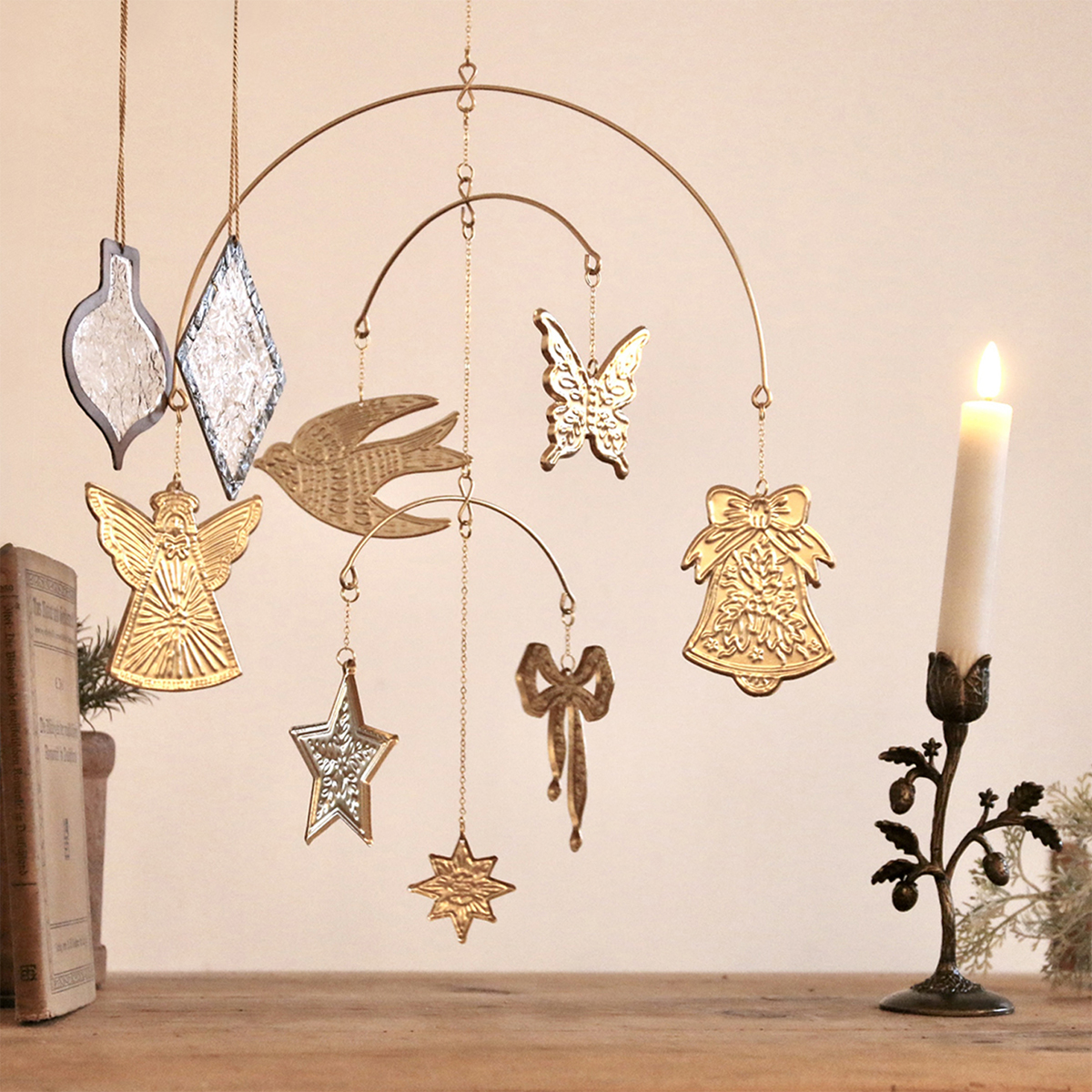 《予約：4/17（金）受注締切》【クリスマス】アイアンモビール＆オーナメント 飾り