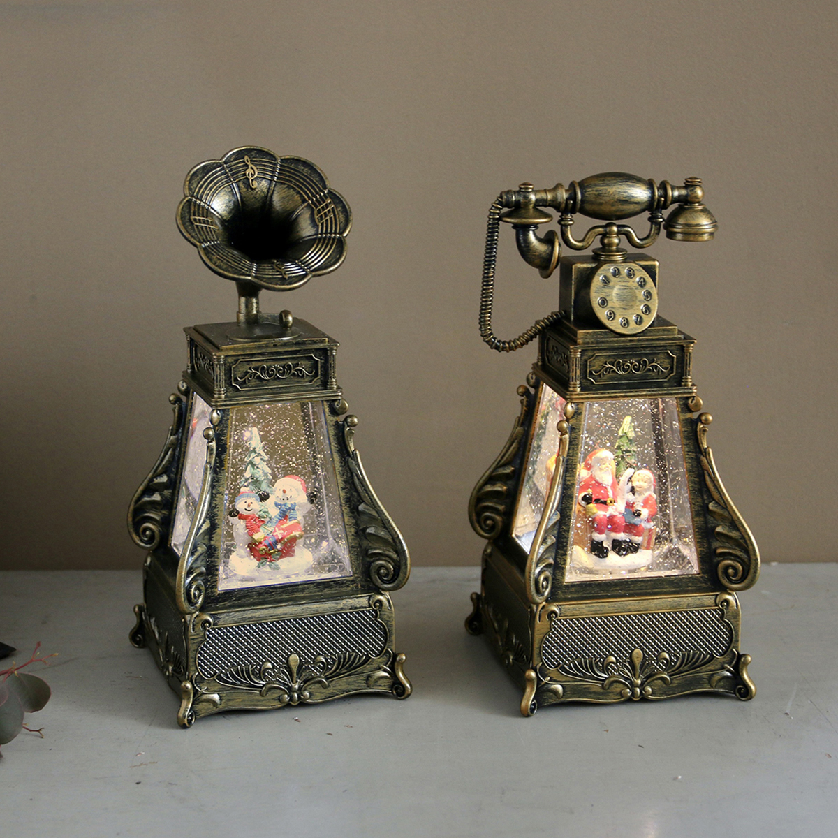 《予約：4/17（金）受注締切》【クリスマス】スノーイングライト LED オブジェ