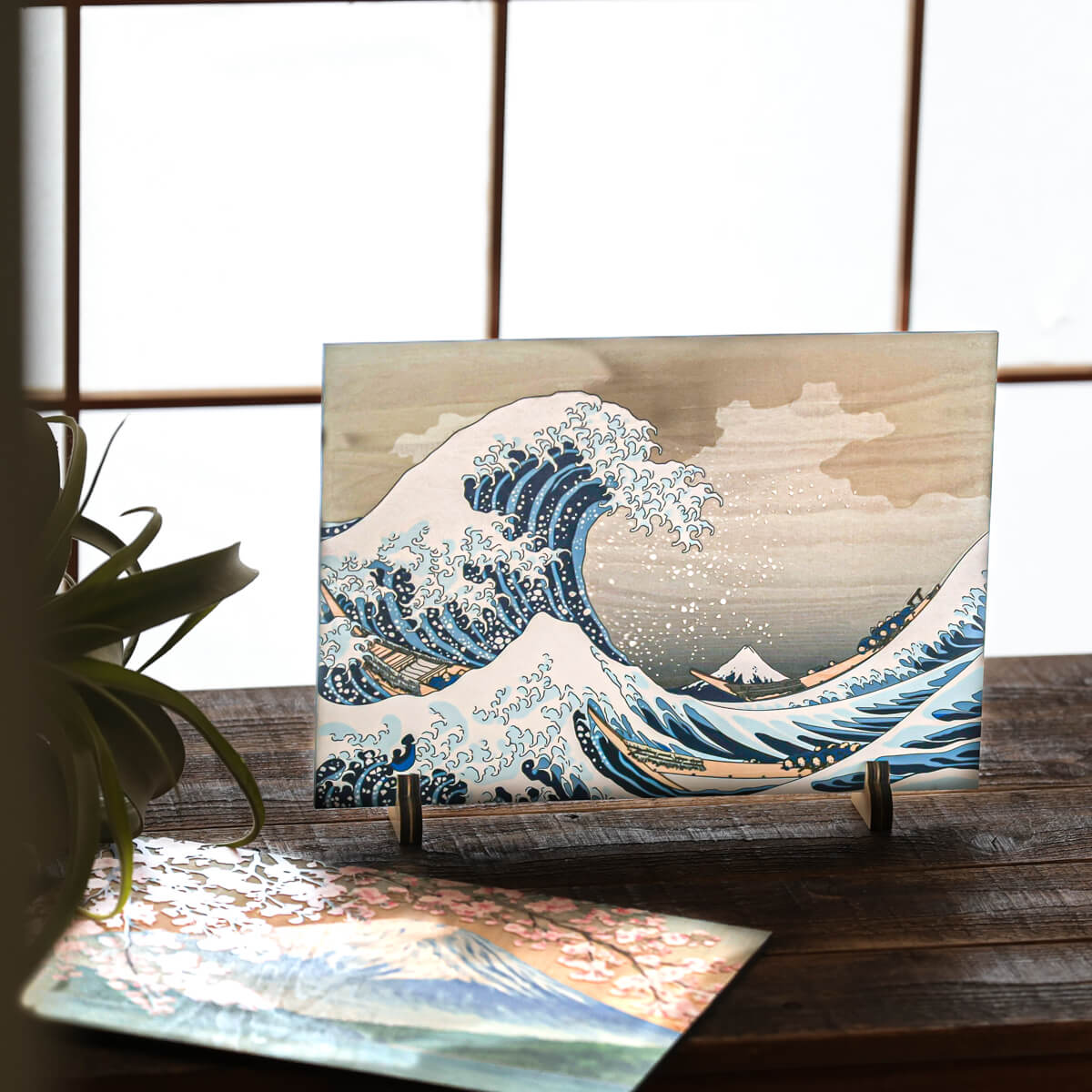 木製アートパネル お土産