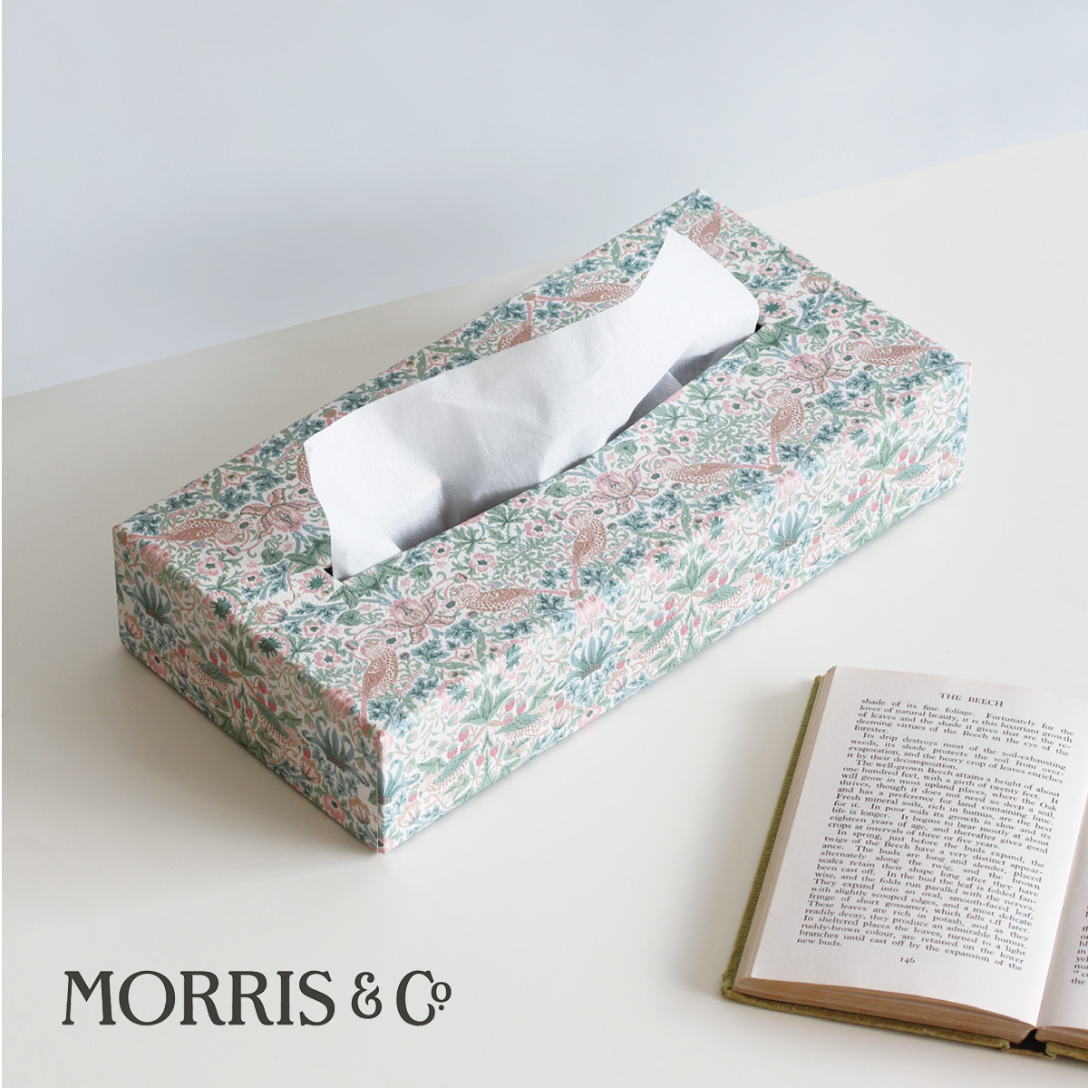 【MORRIS&Co.】ティッシュボックス ティッシュカバー