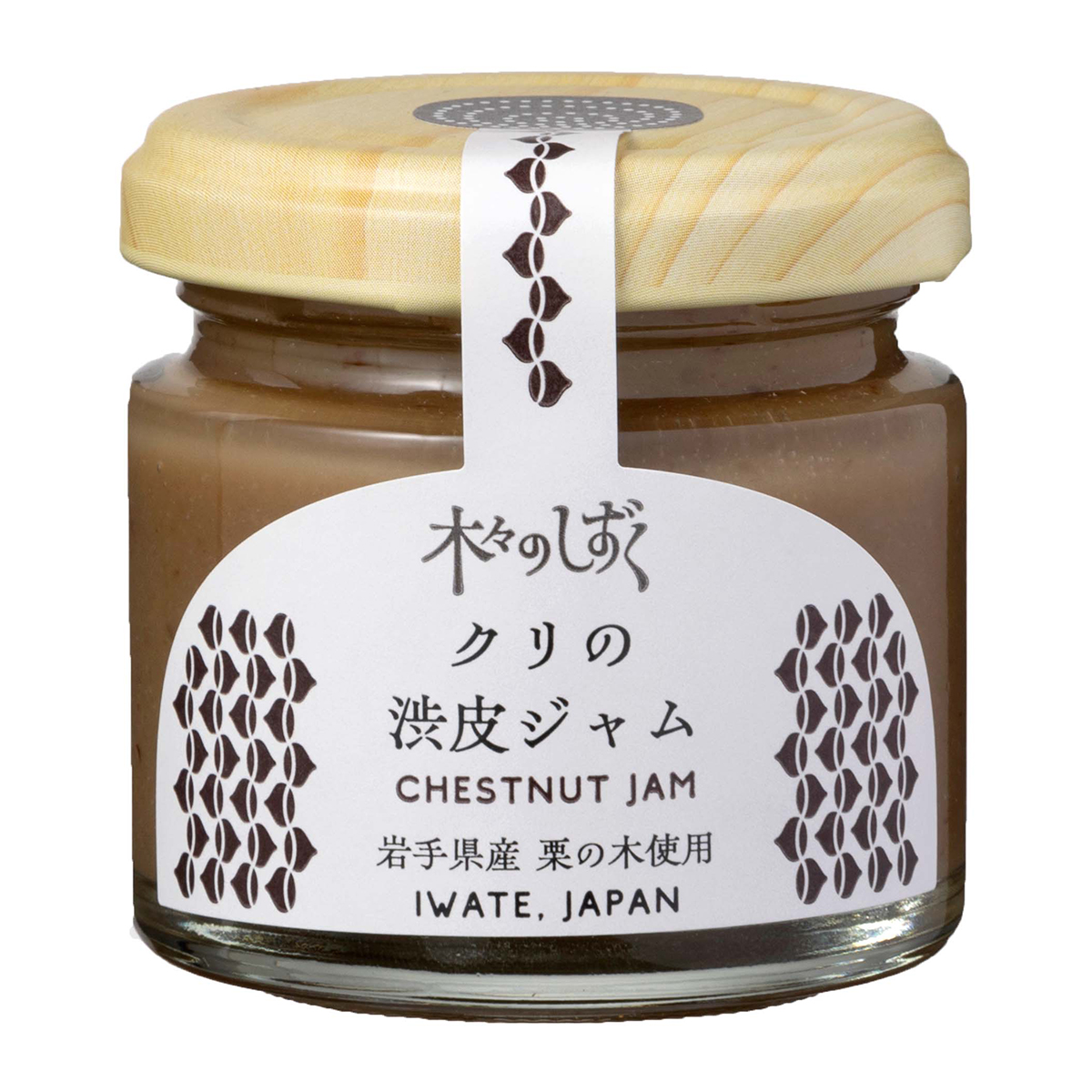 クリの渋皮ジャム 木々のしずく 国産栗 料理やおつまみにも