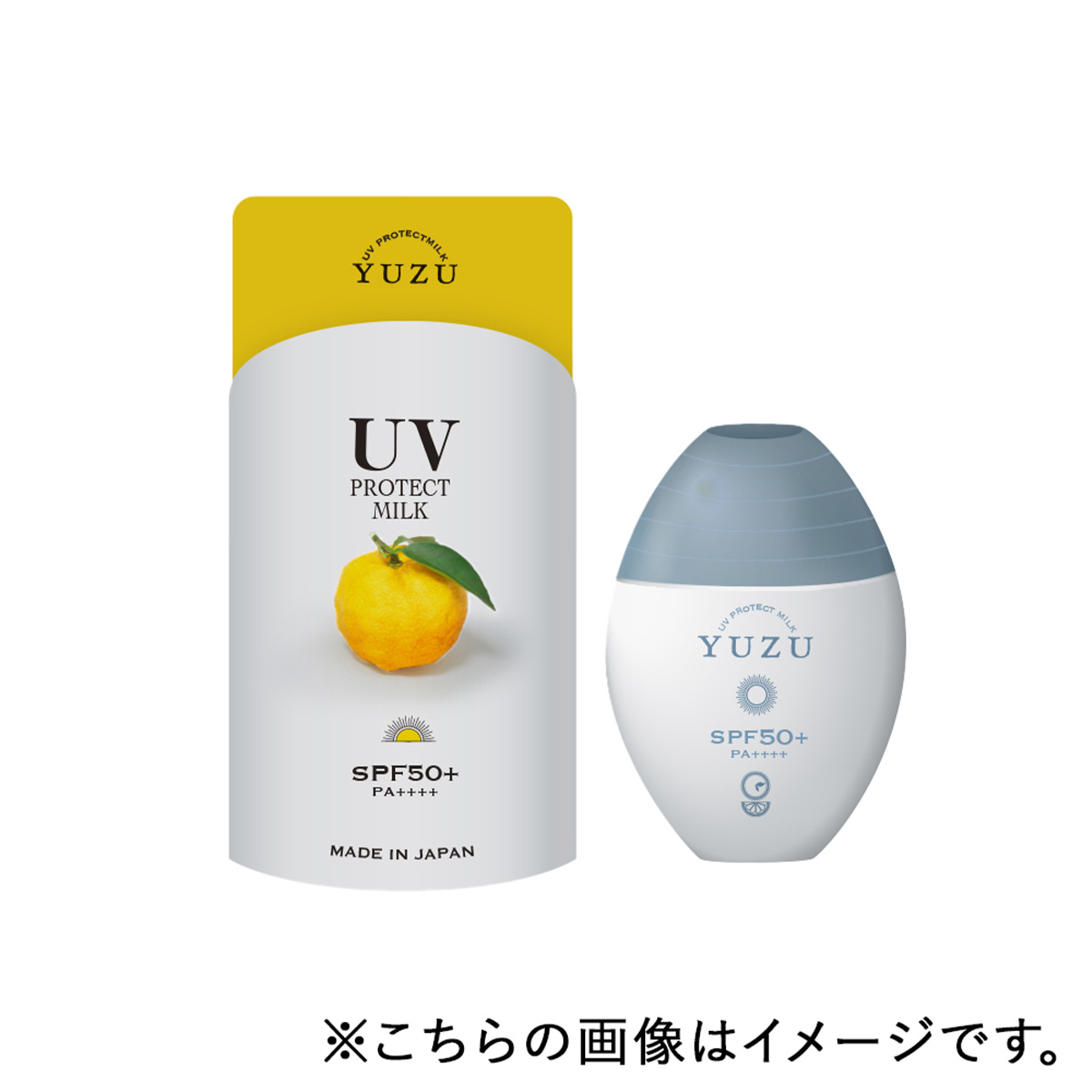 《予約：3月中旬発売》【日本製】高知県産YUZU UVプロテクトミルク 30mL