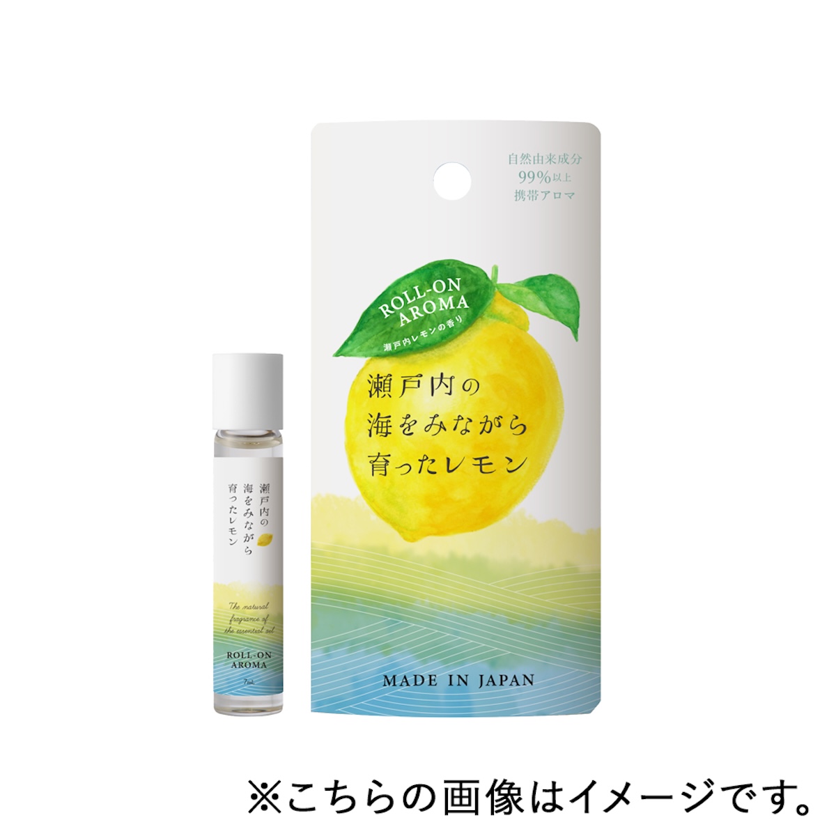 《予約：2月中旬発売》【日本製】瀬戸内レモン ロールオン 7mL
