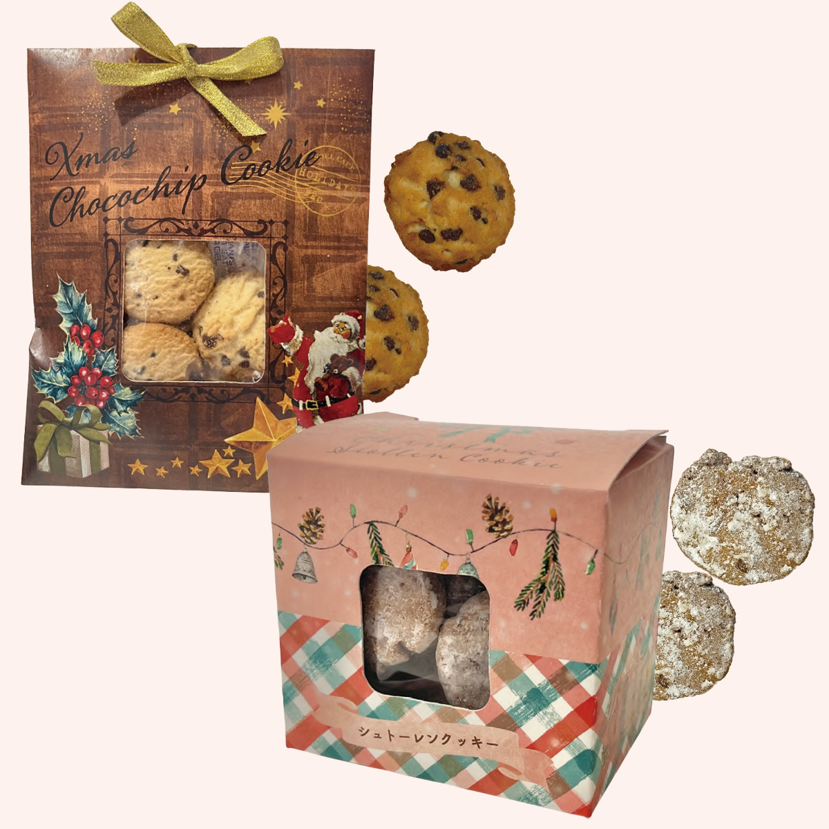 【10月上-中旬発売】チョコチップ/シュトーレンクッキー クリスマス コント・ド・フランス【受注締切：6/27(金)】