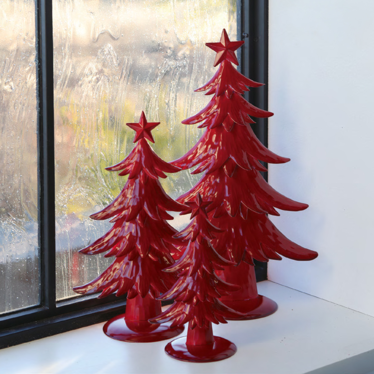 【クリスマス】ポリッシュド・ツリー S＆M&L 飾り付け