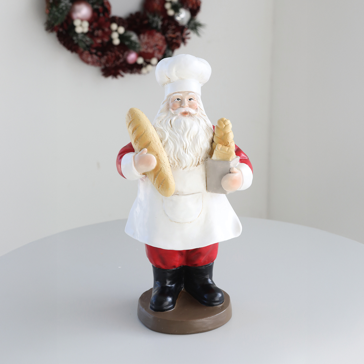 【クリスマス】ベーカーブレット・サンタ＆バゲット・サンタ インテリア雑貨