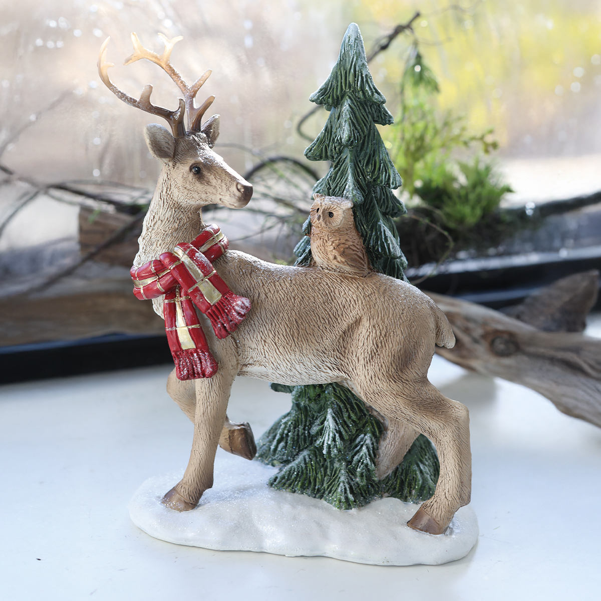 【クリスマス】エルク＆サンタ インテリア雑貨 飾り付け