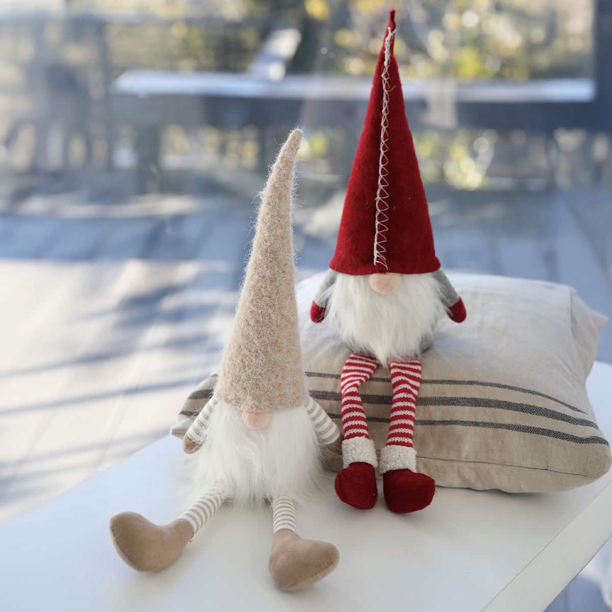 【クリスマス】シッティング・ノーム・ヴルール＆ミルヒ 人形