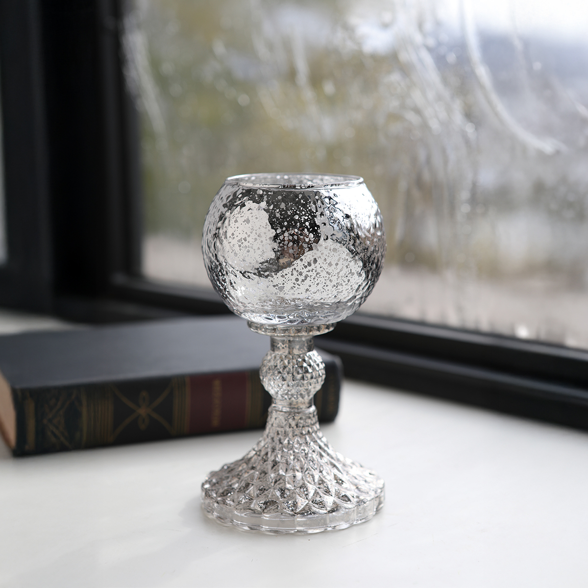 【クリスマス】ミラーグラス・ゴブレット ショート インテリア雑貨 飾り付け