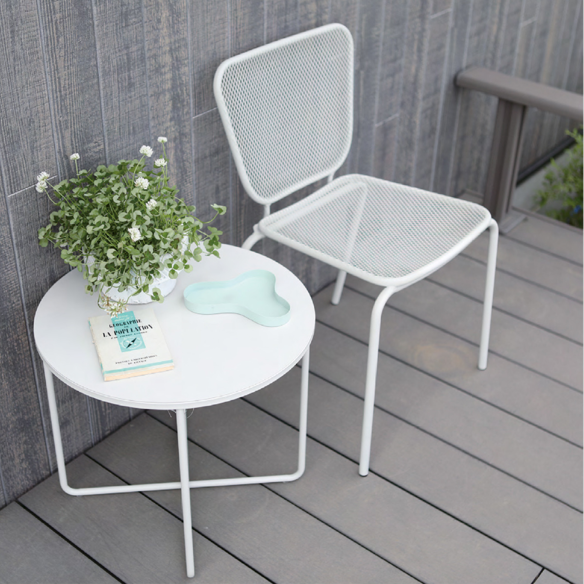 【neulo】メッシュチェア ラウンドローテーブル 机 椅子