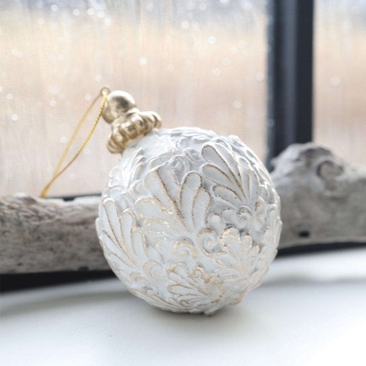 【クリスマス】ガラスボールソルト オーナメント