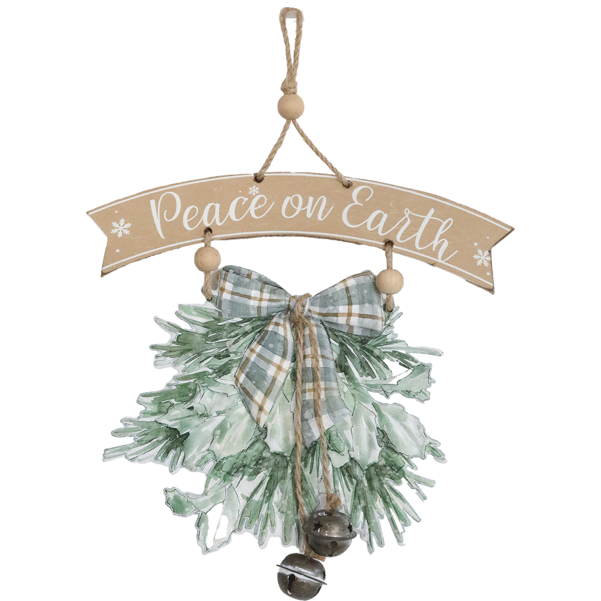 【クリスマス】ブリキスワッグサイン クリスマスサイン