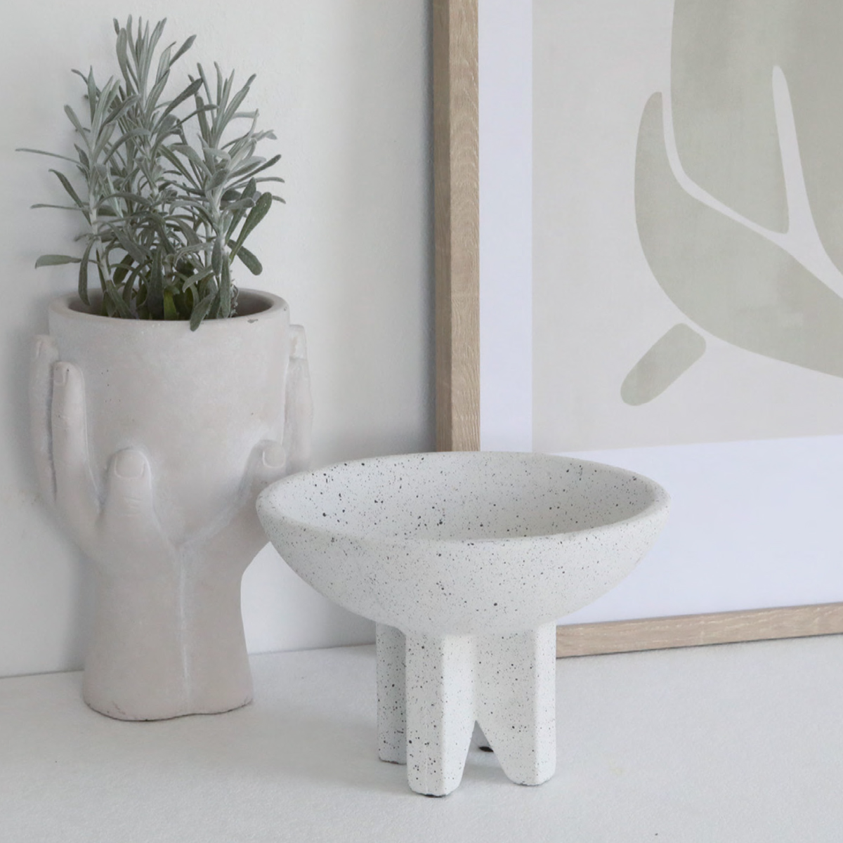 【neulo】スタンドポット ハンドポット プラントポット 小物置き アクセサリートレイ