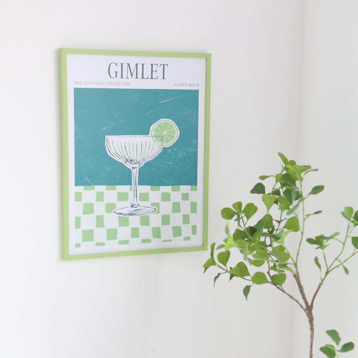 【neulo】アートフレーム インテリア アートポスター カクテル