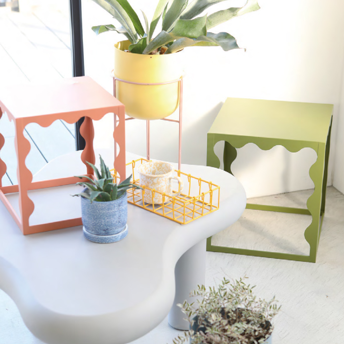 【neulo】ウェービーラック3点セット