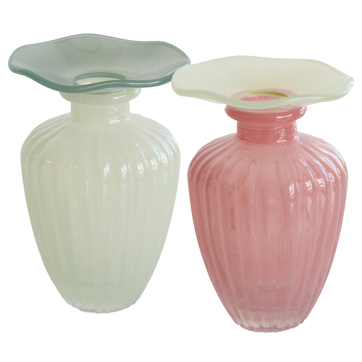 【neulo】花器 ガラスベース フロリス 花瓶