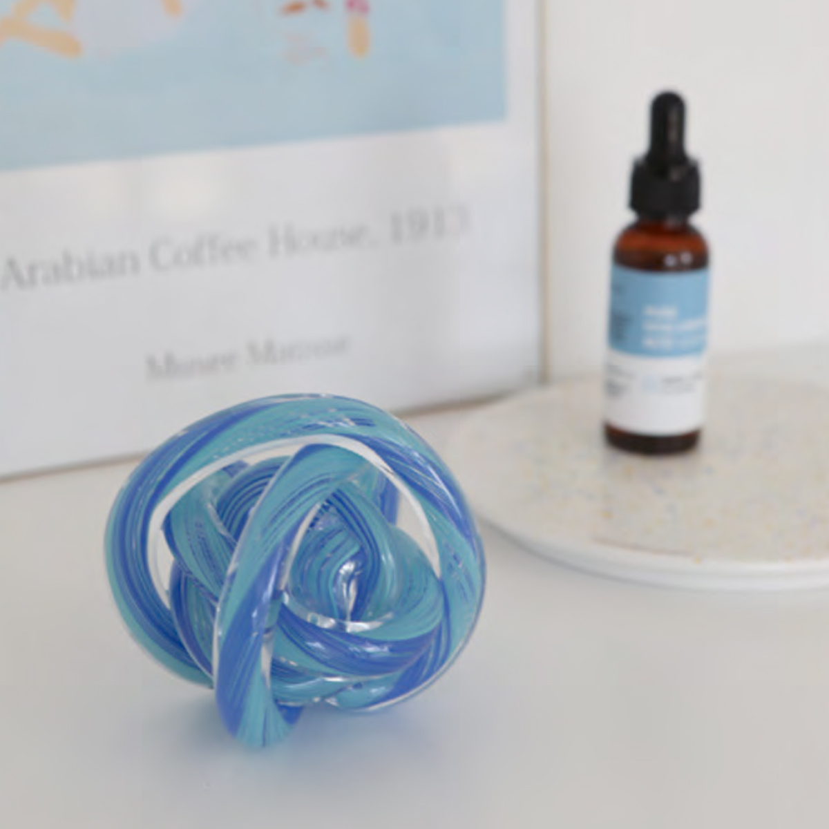 【neulo】インテリア ガラスオブジェ