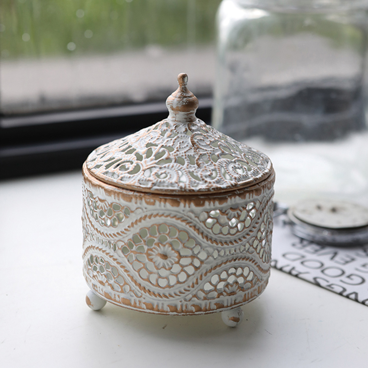 Chelsea Mart オリエンタル レースカップ 小物入れ アンティーク インテリア